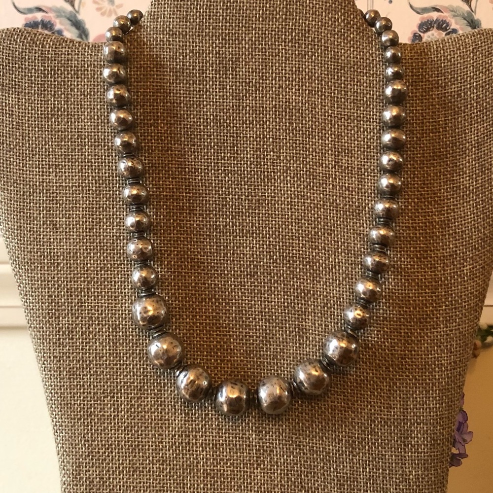 Silpada Sterling Silver Electroformed Bead Ball “Atmospheric” Necklace N1953 - Picture 14 of 15